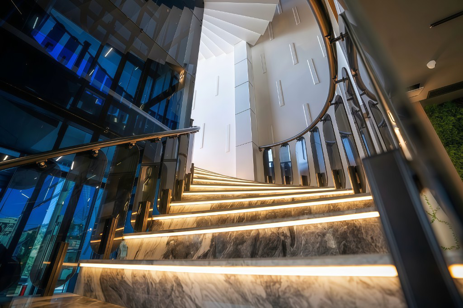 Minimalist corporate interior principles
