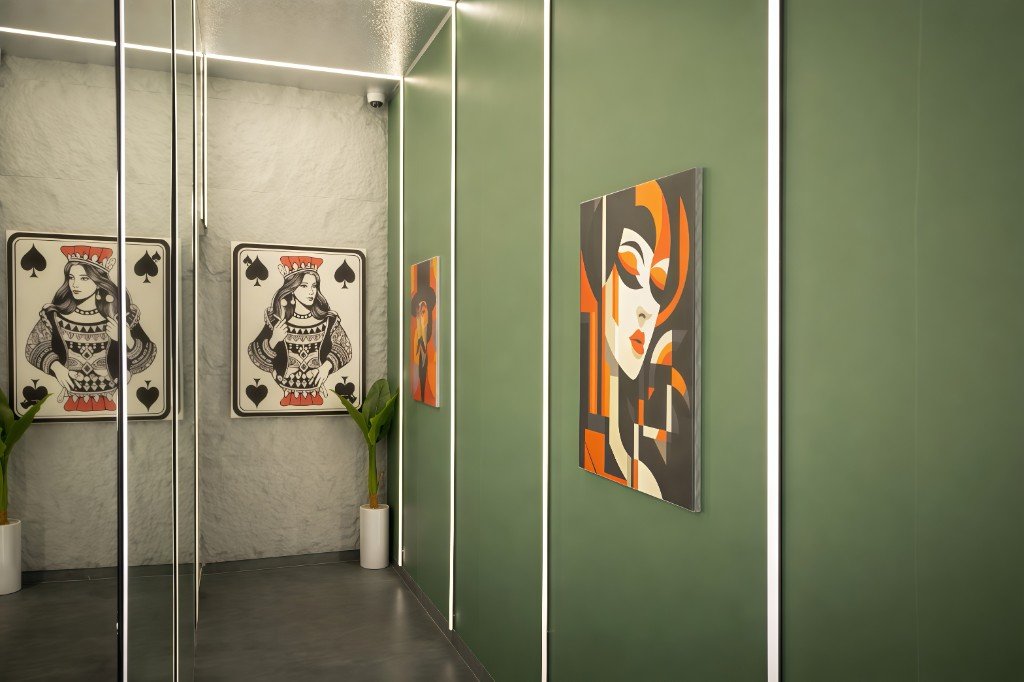 Brand identity through interior design