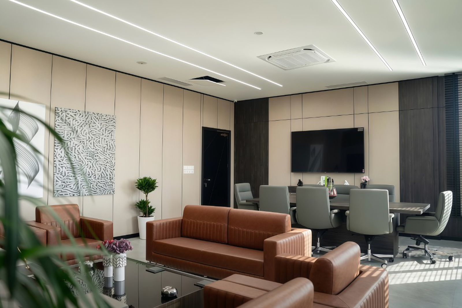 Meeting room psychological design